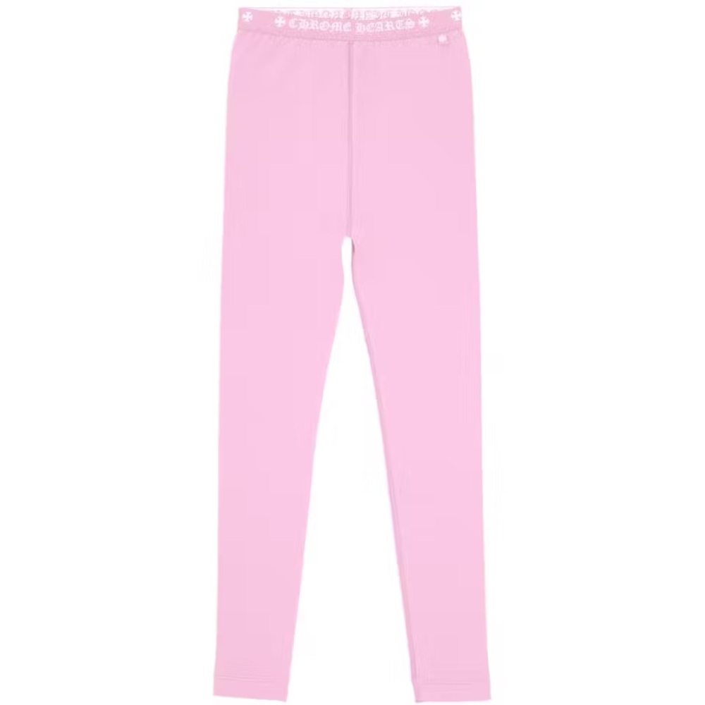 Chrome Hearts Pink Leggings